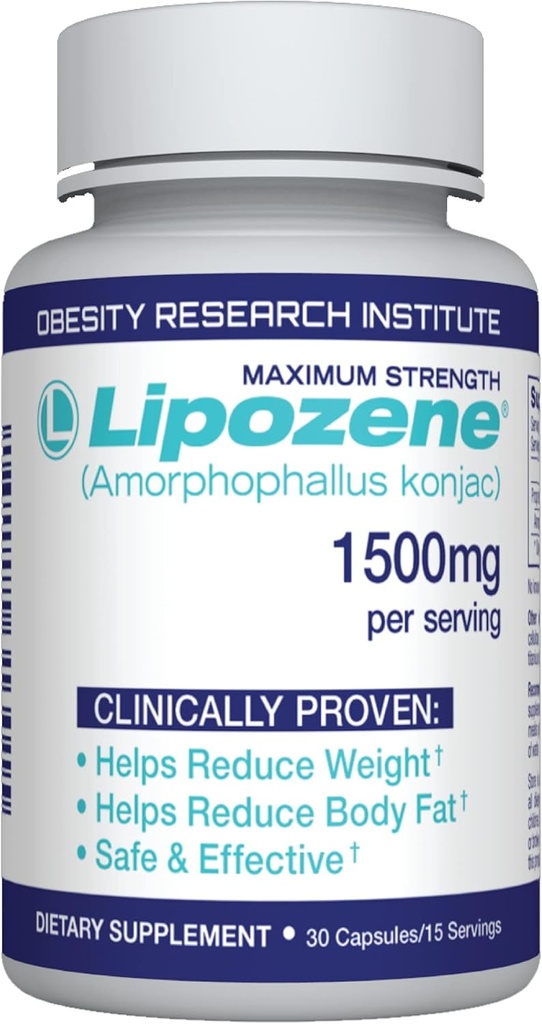 Lipozene 饮食重量损失补助 -- -- 1瓶30盖