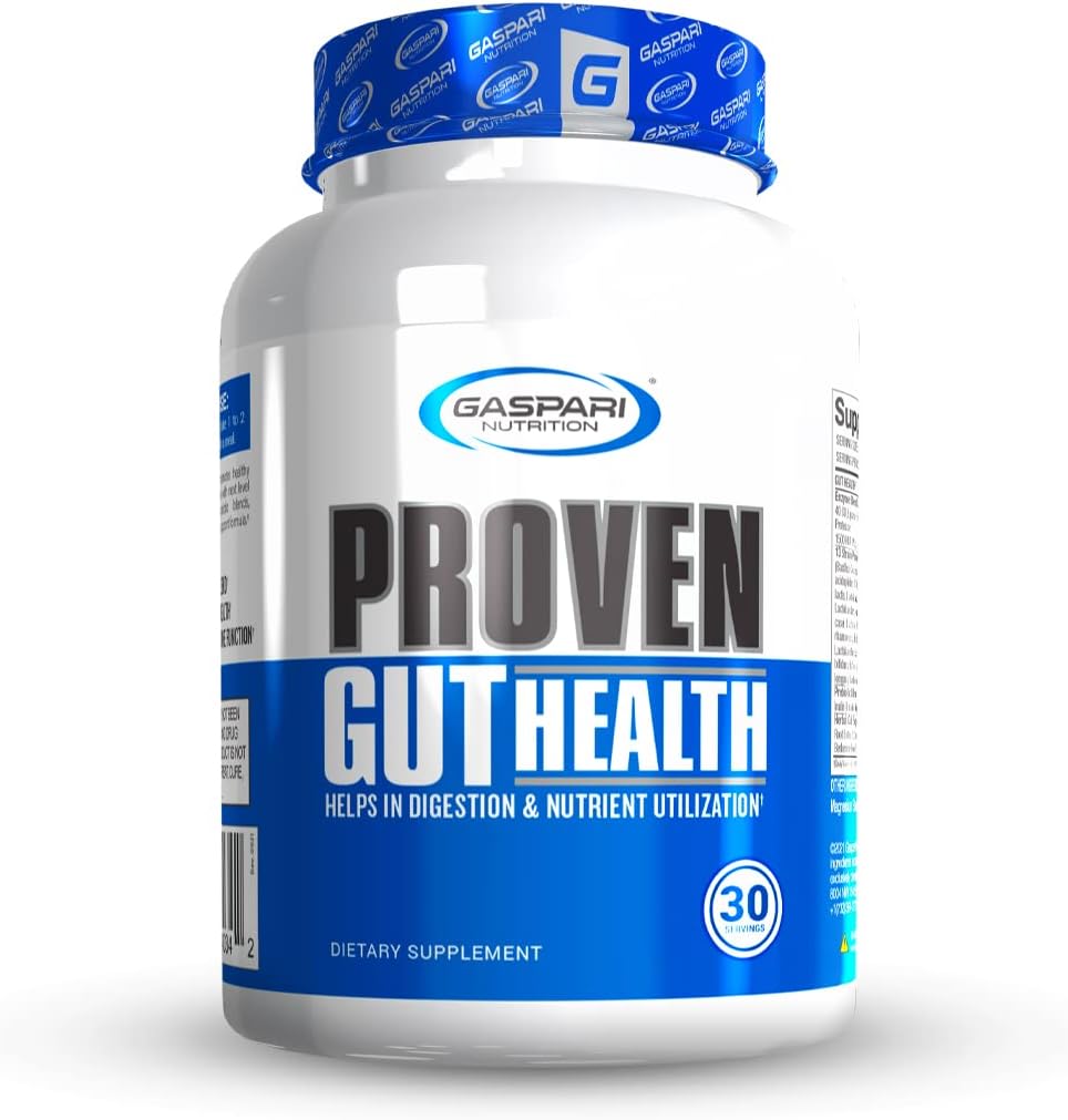 Gaspari Information Proven Gut Health,促进健康消化、预生和亲生、体育消化和营养利用(30种服务)