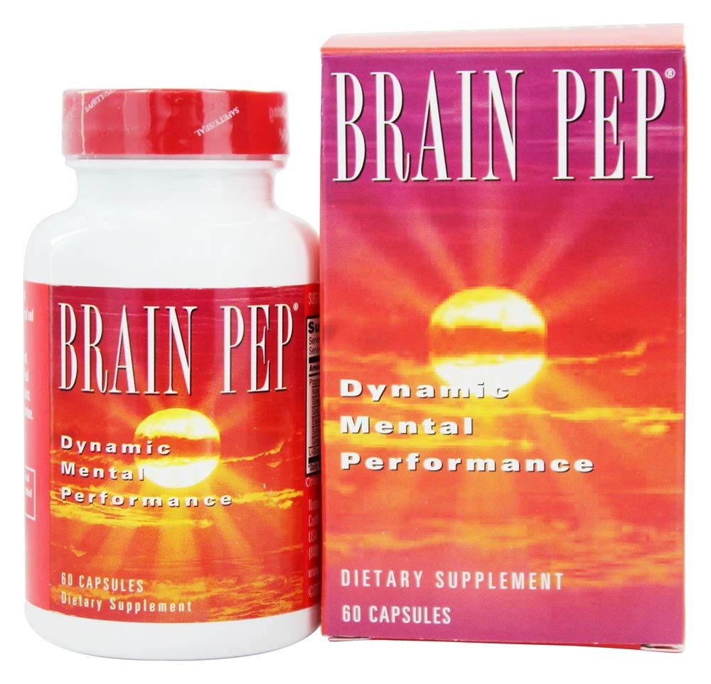 自然平衡 Brain Pep – 与 Ginkgo Biloba, Kola Nut – 帮助支持增强记忆,焦点和精神清晰度 – 与 Ginkgo Biloba 的 Brain 功能互补 60 Capsules