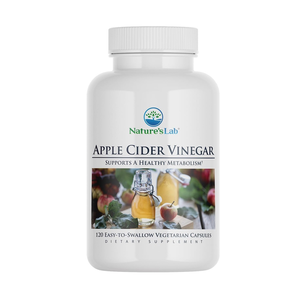 Nature's Lab Apple Cider Vinegar 1200mg with Chromium - 120 capsules (60日供应) 互联网档案馆的存檔,存档日期2013-03-02.