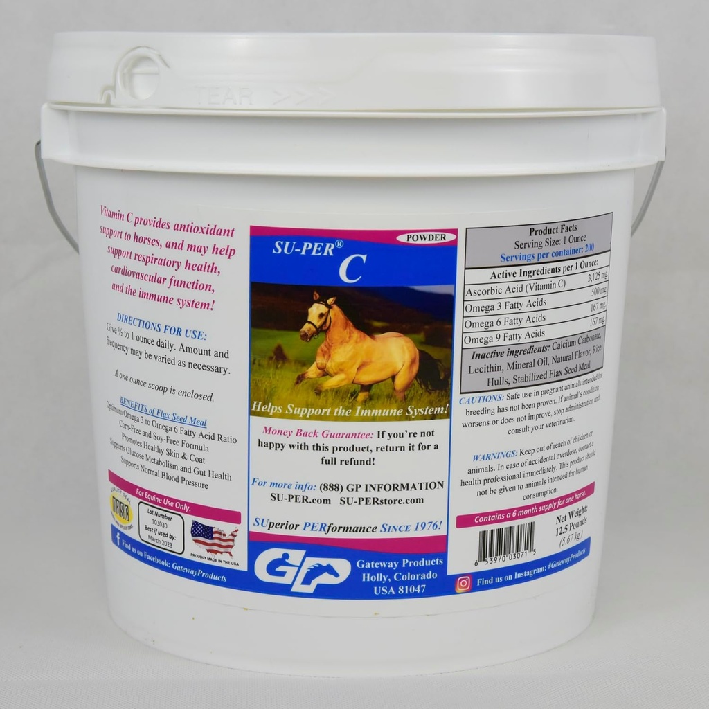 马肉维生素C -- -- Equine抗氧化剂和免疫支持补充 -- -- 马肉和矿物补充 -- -- 12.5 英镑