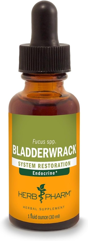 Herb Pharm Bladderwrack 液体提取 - 1 Ounce (DBLADD01)