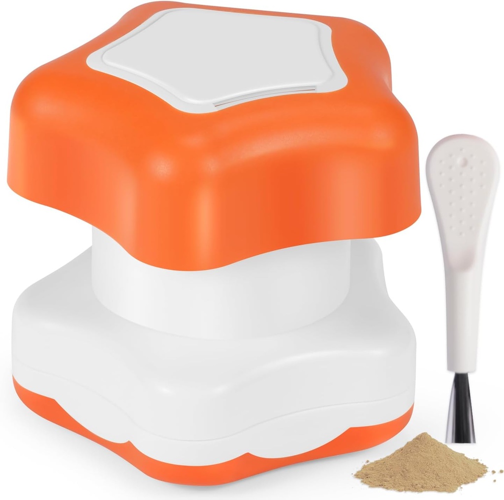Johnbee Pill Crusher, Pill Grinder Fine Power Extremely Fine. 约翰贝·皮尔粉碎机,皮尔·格林德 Fine 极佳粉末精选. 储存舱。 长者、家庭和宠物的粉碎剂、硅酮边缘、一劳永逸的多重药丸 -- -- 刷刷(橘子)