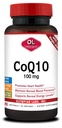 奥林匹亚实验室 Coenzyme Q10 100mg 软胶,配有外维尔京橄榄油,心脏健康支持,细胞保护不受自由激进分子影响