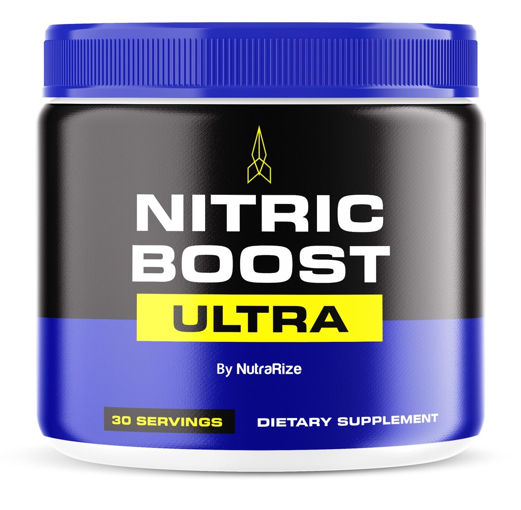 NutraRize Nitric Boost Ultra – Premium Daily Powder Blend in a Jar, Crafed to帮助维持能源,支持自然流通,并保持你前进,官方评论(30位服务员).