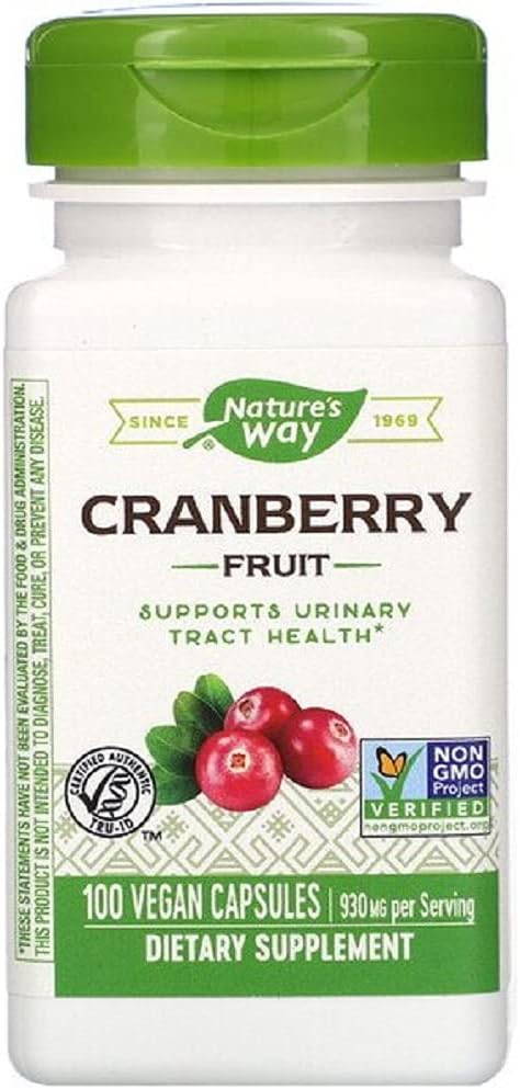 自然之路 Cranberry水果,465Mg,100Cap
