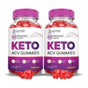 合理实验室 (2 Pack Riped Results Keto ACV Gummys 高级公式 1000MG Riped Results 配以石榴蜂蜜汁粉 B12 Vegan Non GMO 120 Gummys 配制的结果)