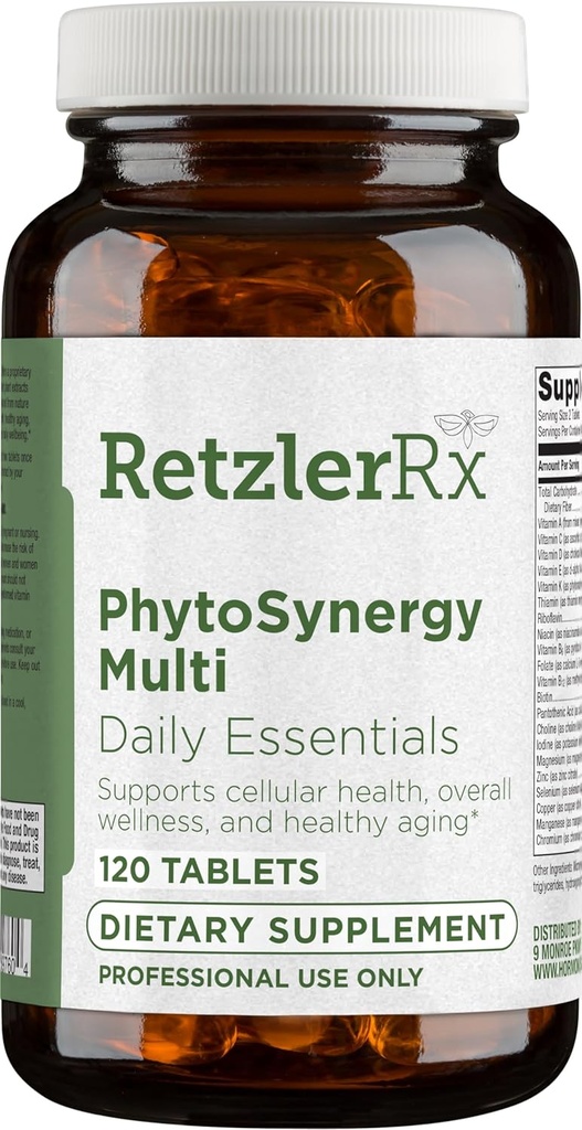 RetzlerRxTM博士撰写的多维/多铁-120片-维生素和矿物