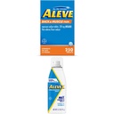 Aleve Back & Muscle with Naproxen, 250 Counter & AleveX 止痛喷雾, 3.2 Ounce, 止痛喷雾