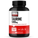 Force Factor Taurine Supplement, Taurine 500mg Capsules Antioxidant Supplement to Support Nervous System and Cellular Health, Vegan, No Gelatin, Non-GMO, 180 Vegetable Capsules