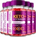 VVE MD Proton Keto ACV Gummys 高级重量管理 Protein Keto ACV Gummys Proton Keto Plus Gummys 配苹果苹果苹果苹果醋醋增量1000mg,Proton Keto+ACV Gummys Reviews (5 Pack)