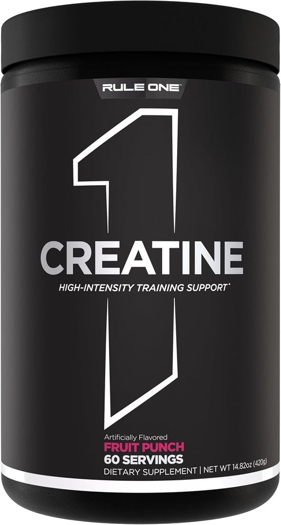 规则1 Creatine Powder – 纯微量化Creatine Monohydrate用于高强度锻炼和精益体质支持,Flawared and Unfavorated (60 services, Fruce Punch) 高强度运动和精益体质支持(60 services, Fruce Punch)