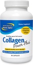 北美HERB & SPICE Collagen Power-Plus - 90 Capsules - Collagen 补充 - 联合与肌肉支持,健康头发,皮肤和钉子 - Bromelain,Papain,维生素 C - 非GMO - 30 服务