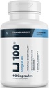 透明实验室 LJ100 - Eurycoma Longifolia Tongkat Ali 提取 100 mg Capsules 用于精益体质、强度和性能增强 - 60个计数