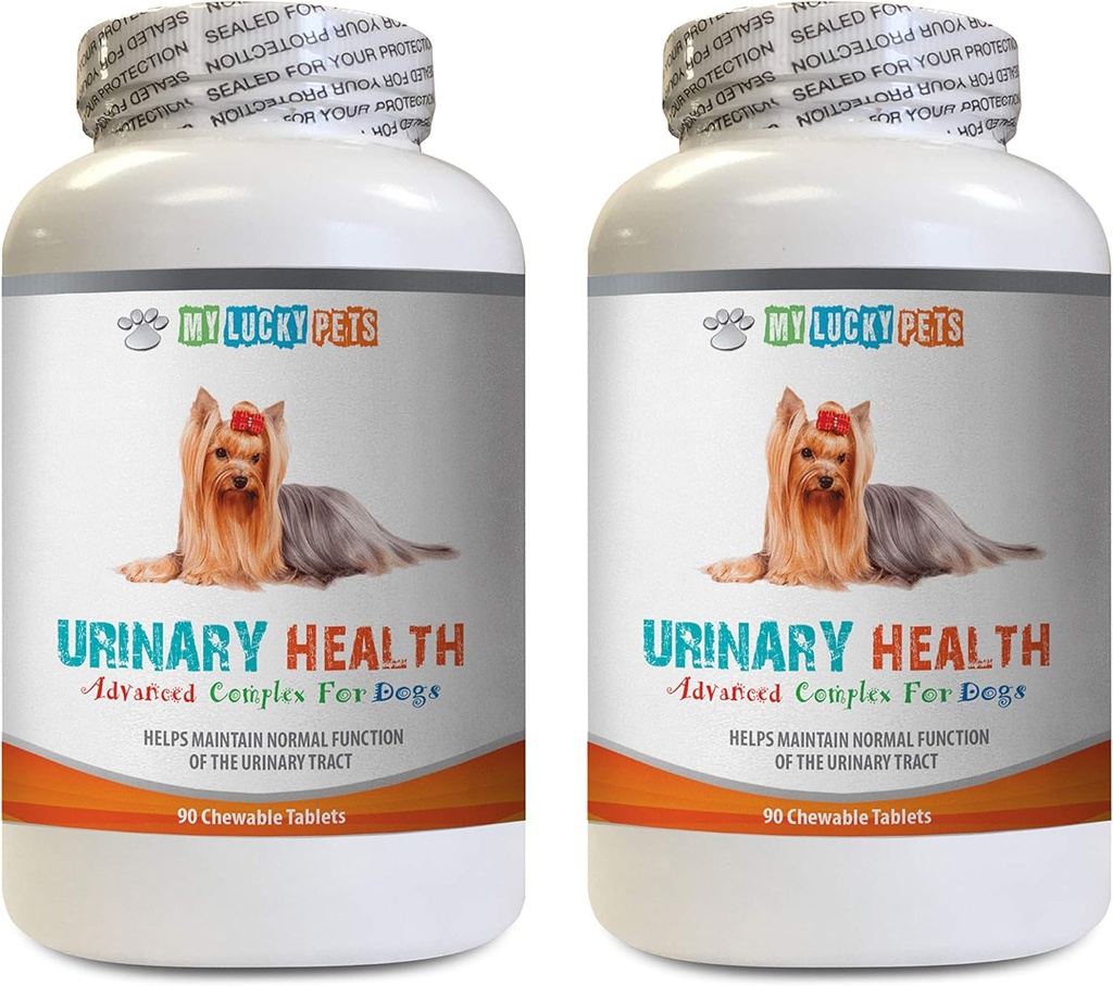 狗斑块支持 - 狗斑块健康公式 - 帮助解决失禁和斑块问题 - Immune Boost - 狗斑块补充品 咀嚼 - 2瓶(180份治疗)