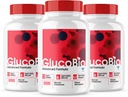(Official 3 Pack) Glucobio Capsules, Gluco Bio Blood Supports 高级配方, GlucoBio All Natural Infedients, GlucaBio 最大强度, Glucbio, Glucobio Blood, Glycogen Supports (180 Caps)