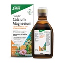 Floradix Calcium Magnesium 液态矿物和维生素配方 - 配有钙,镁,维生素D和锌的骨支持补充剂 - 蔬菜与非GMO - 8.5 fl oz
