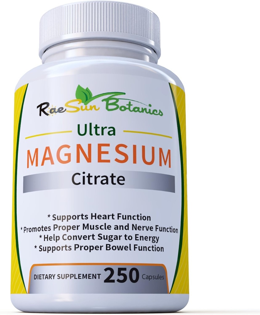 超强镁 Citrate 250cmt 可调整剂量公式 容易吞!