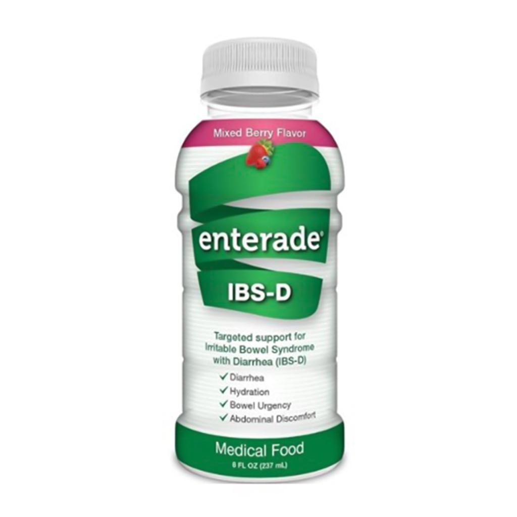 INADE INBS-D饮料,用于IBS 解药来自Iriable Bowel综合征(IBS-D),混合莓(12瓶,每瓶8oz)