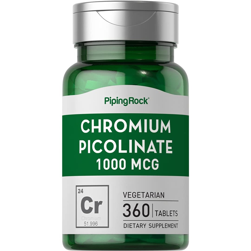 (原始内容存档于2018-03-09) (英语). Piping Rock Chromium Piclinate 1000mcg QQ 360 平板药 QQ Vegetarian, Non-GMO, Gluten Free Supplement