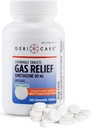 GeriCare Simethicone Chewable Gas-Relief Tablets 80mg – Gas快速减肥, Bloating, Disfort – Mint-Flavored – 口服成人气痛减肥 – 抗肥胖援助(100片) 2 Pack