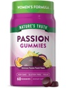 (原始内容存档于2018-09-25). Nature's Truth Passion Gummys | 霍尼羊草与马卡为女配音 | 60 Counter | Passion Punch Flavor | Vegan, Non-GMO & Gluten Free