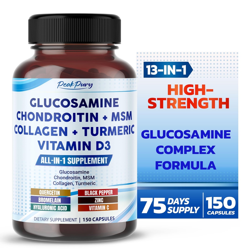Glucosamine Chondroitin MSM Collagen Turmeric - 美国联合健康支助公司
