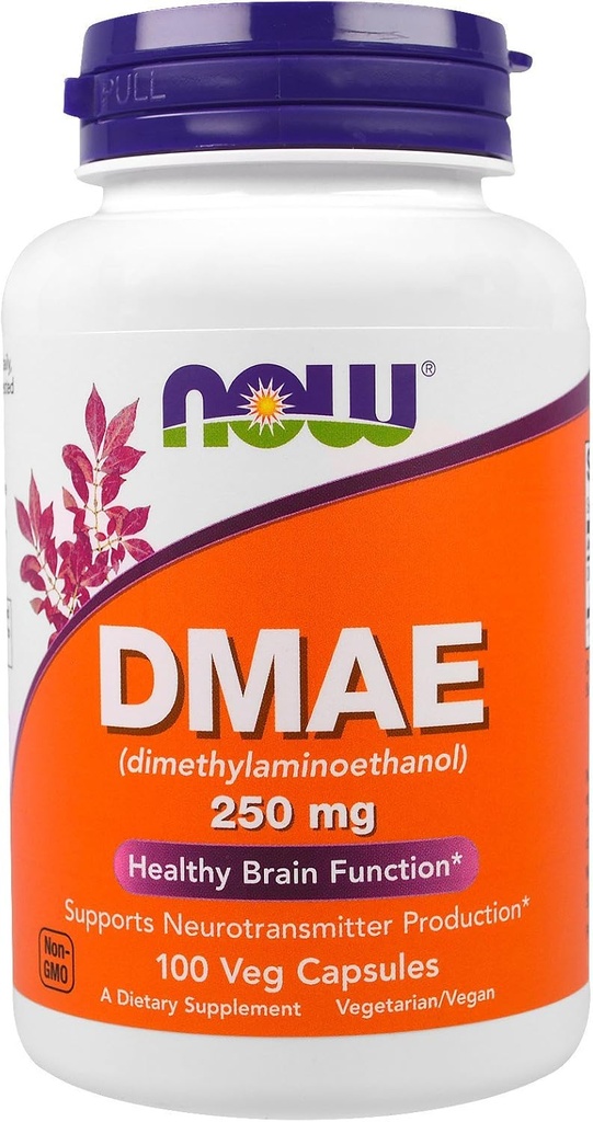 现在 Dmae 250mg, 100 Capsules( 2 包)