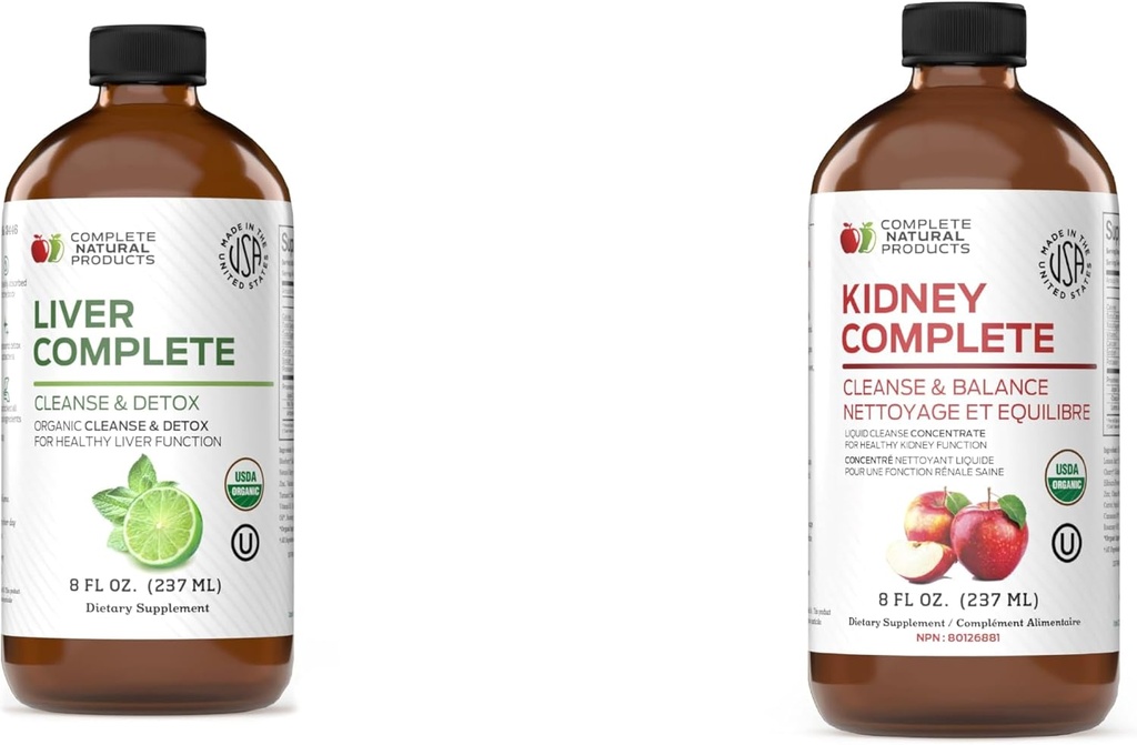 完成 天然产品 肝脏 完成 8oz & Kidney 完成 8oz Bundle