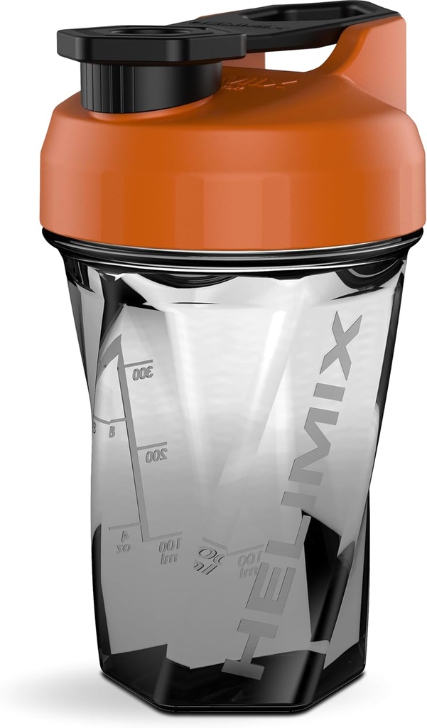 HELIMIX 1.5 Vortex Blender 摇摆瓶握住20oz |无摇摆球或Whisk |美国制造 |便携式预工作 Whei 蛋白质饮料摇摆杯 |混合鸡尾酒摇摆 |顶安全