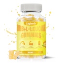 HMB和Leucine Gummys,配有3000mg HMB和L-Leucine补充剂,用于肌肉恢复、肌肉质量和改善耐力,面向男女、非转基因生物、维冈、Gluten Free、Lemon Flavor、120 Gummys