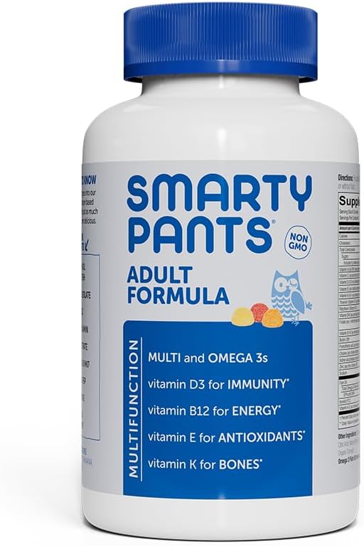 SmartyPants 成人多种和 Omegas Gummys, 180 个伯爵