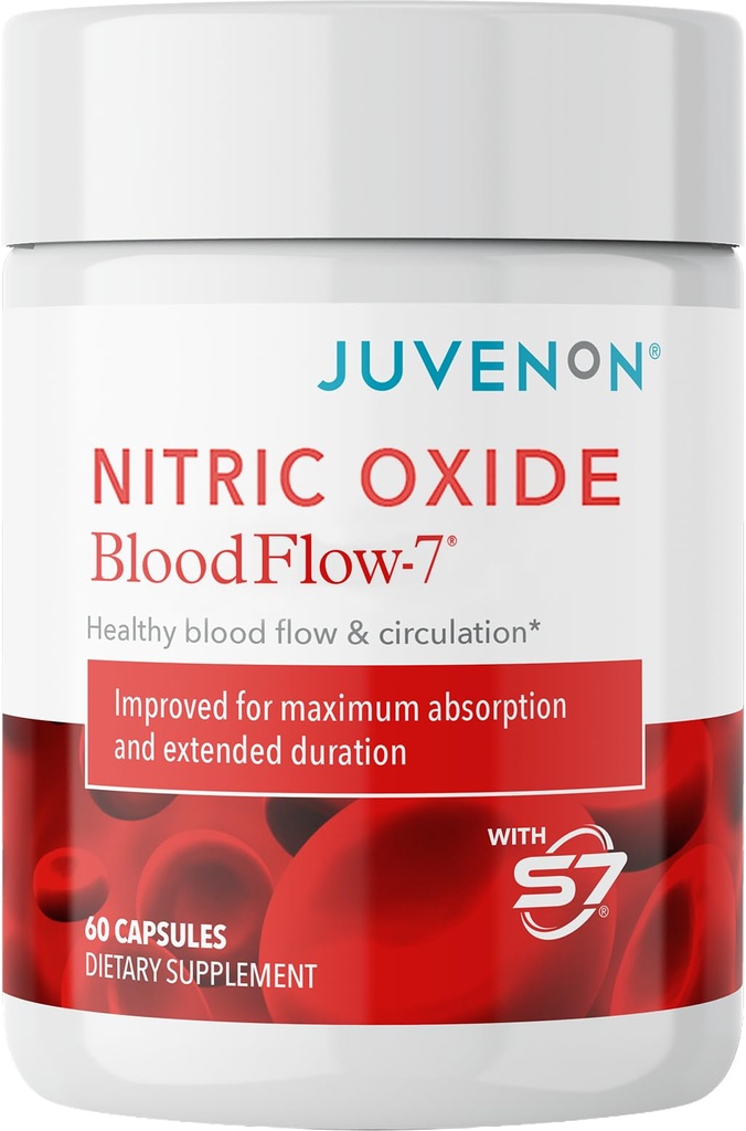 Juvenon BloodFlow-7 硝基氧化物与硝基西辛补充剂