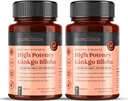 pureclinica 高概率 Ginkgo Biloba 30,000mg x 180平板(2瓶90) - 6个月供应 - 5 Times 竞争者产品的优势