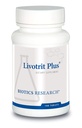 生物学研究 Livotrit Plus Liver Cleanse and Detox Support 天然非转基因生物草药与牛奶硝酸盐180片