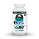 资料来源:Naturals Encymes 500mg, Bio-Accessed Multi Encyme Supplement for Herbal Defense for Digestion, Gas, Casipation & Bloating Relief - 消化援助* - 360 Capsules, 360 services