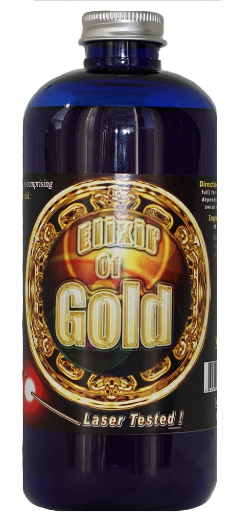 Elixir of Gold, 8 oz., 240 PPM 由银山矿物公司(Medical Purity Silver, Most Biocopy collopulately suspended Nano Parts)集中使用
