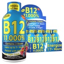 维生素能量射击,混合Berry Flavor,最多7+小时能量,1.93 Fl Oz,12个伯爵