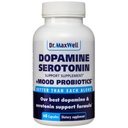 含有Mood Probiotic的血清素和多巴胺补充剂,5in1 支持 (1) 多巴胺 (2) 血清素 (3) Mood (4) 放松 (5) 焦点和大脑,60 Capsules