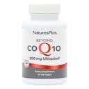 Natures Plus Beyond CoQ10-200 mg Ubiquinol - 30 容易吞咽软胶 - 高可能性,高吸收补充,促进心脏健康,抗氧化剂 - 30 services