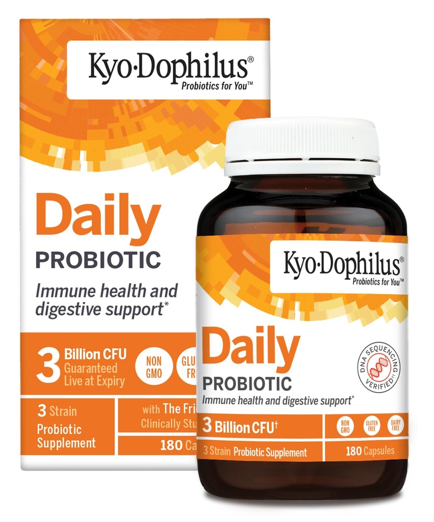 Kyolic Kyo-Dophilus 每日Probiotic, 免疫健康