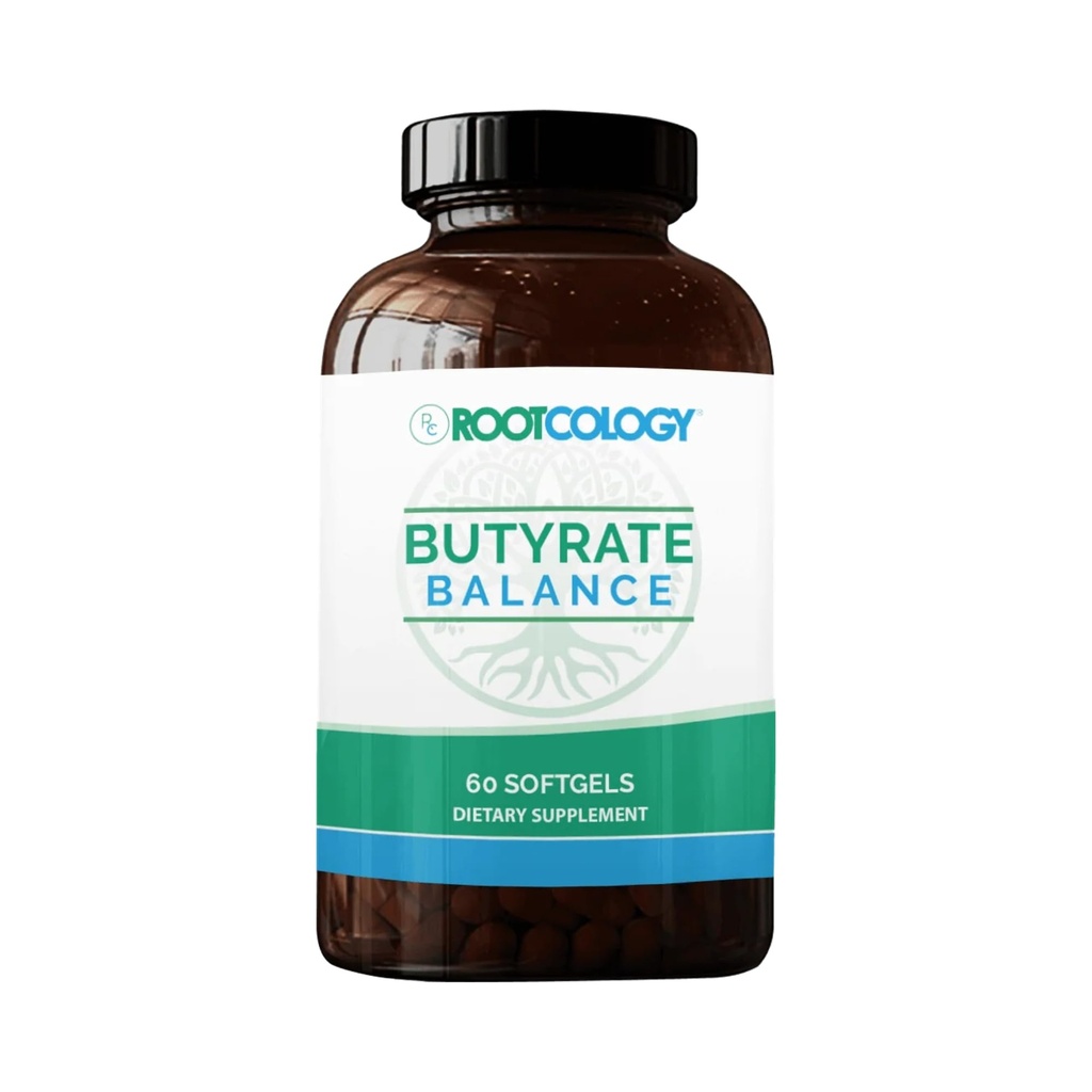 Izabella Wentz博士的根学 – Butyrate balance – Gut 和 Immune 健康后生促进者 – Tributyrin 健康鲍尔功能与规律 60软胶
