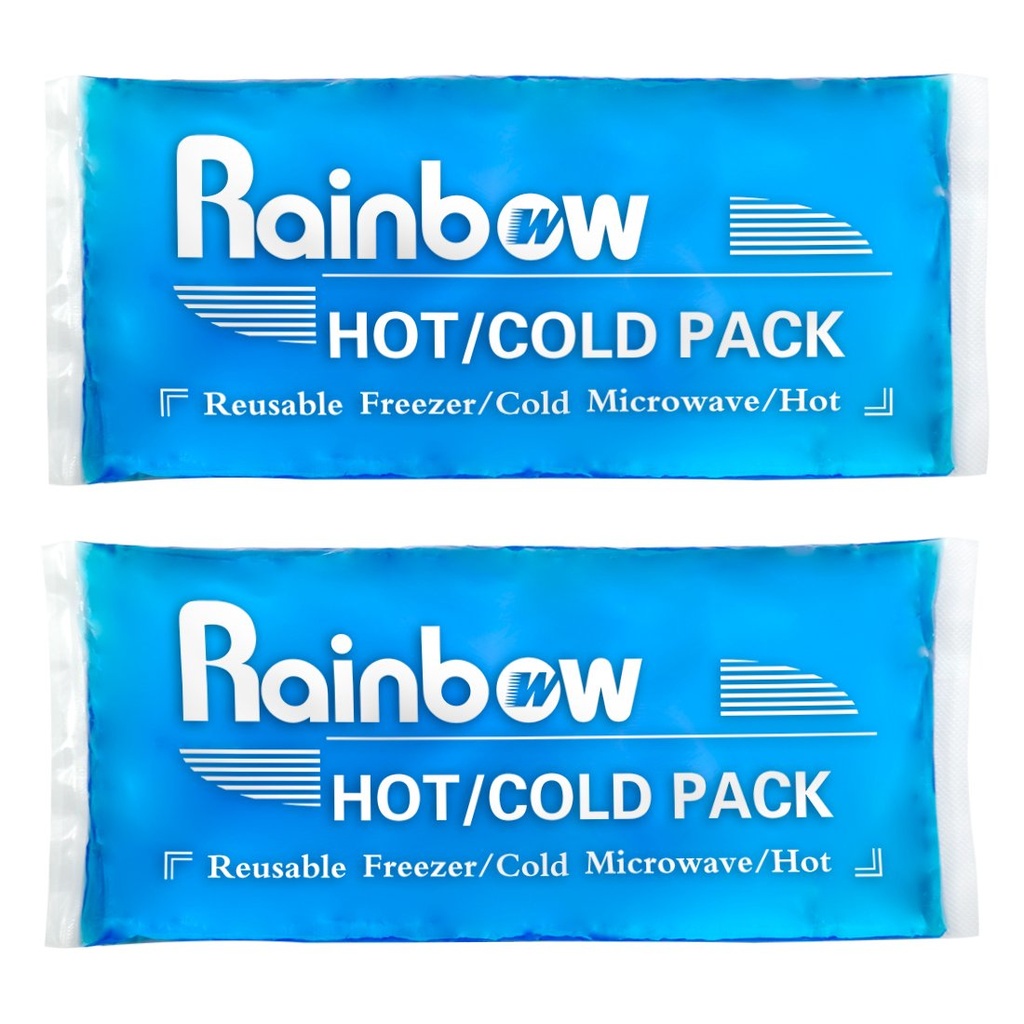 软冰包 重用 Gel Pack 2, 热冷胶冰包 损伤,头痛,联合疼痛缓解,舒适冰包 耐克,安克勒,膝盖,腿,肩,肘,腕,脚上的弹性治疗