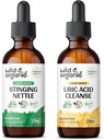 野生和有机刺青 网根 纹理 2 fl oz & Uric Acid Cleanse 纹理 2 fl oz
