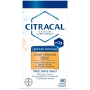 Citracal Calcium Plus D 缓释 1200, 80 标签