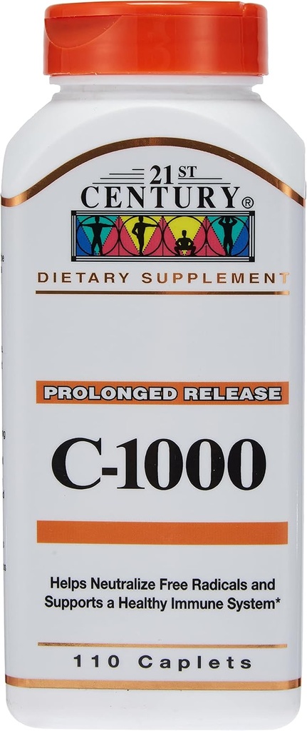21世纪 C-1000 延长的维生素补充剂,110片