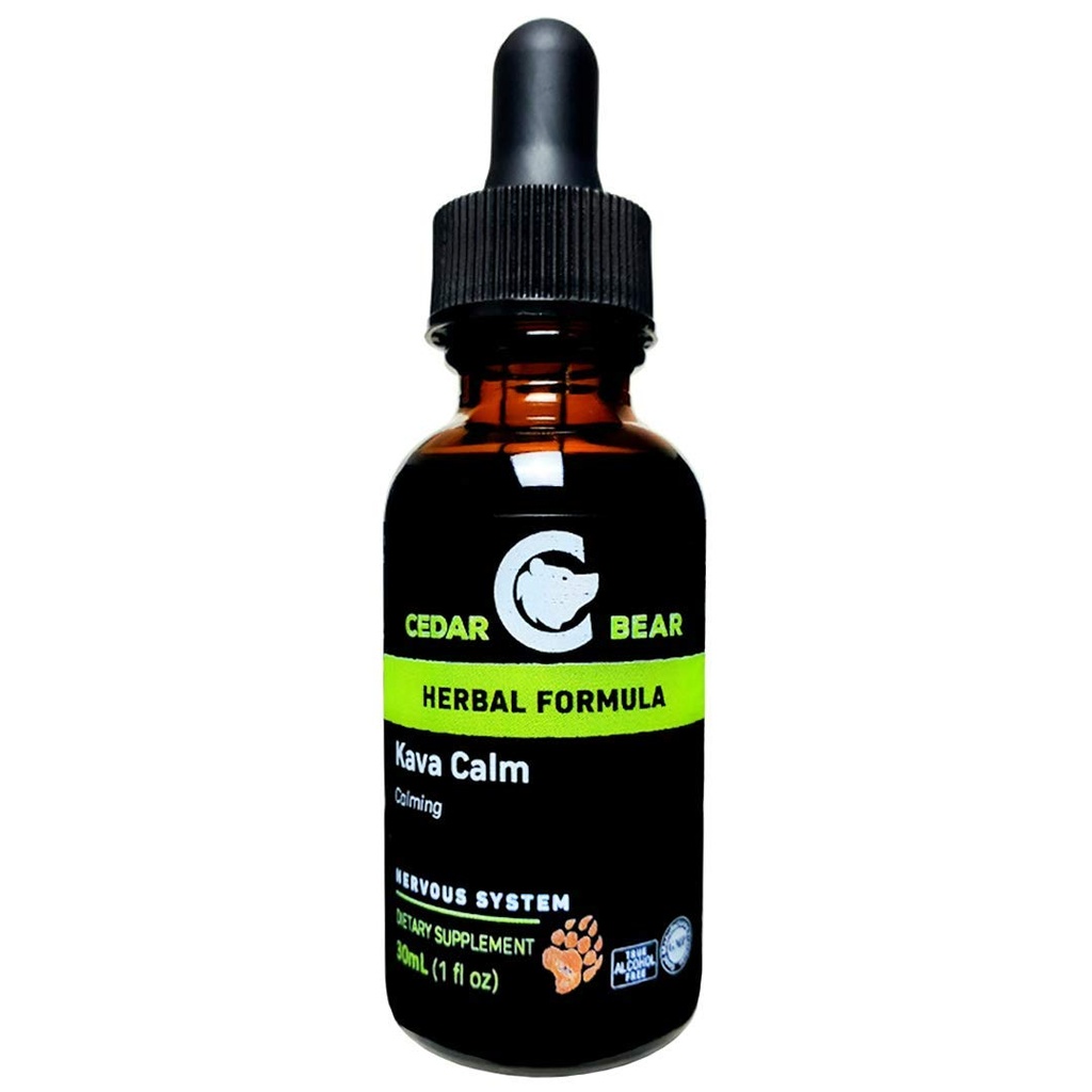 Cedar Bear Kava Calm a Liquid Herbal supposed the Central Nervous and Digestive Systems 1 FL Oz) 一种支持中央神经和消化系统的液态草药补充剂,可以让Cedar Bear Kava平静下来 一种支持中央神经和消化系统的液态草药补充剂 一种FL OZ