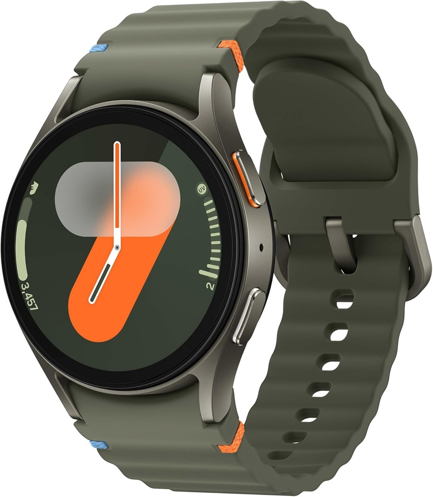 Samsung Galaxy Watch 7 40mm LTE AI Smartwatch w/Energy Score, Wellness Tips,心率跟踪,睡眠监视器,Fitness Tracker, 2024, Green [美国版本, 1Yr 制造商保证]