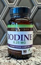 Suzy Cohen碘复合物补充剂 - 6.25mg 碘和碘混合剂 - 90 食用食材支持的蔬菜盖