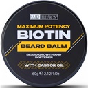 头发幻觉 MAXIMUM POTENCY BIOTIN BEARD BALM 为熊的生长和软化,黑色